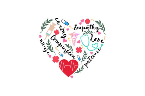 Heart Nurse Graphics for Crafts Review