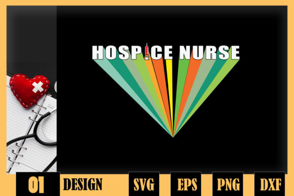 Hospice Nurse Graphics for Crafts & Design