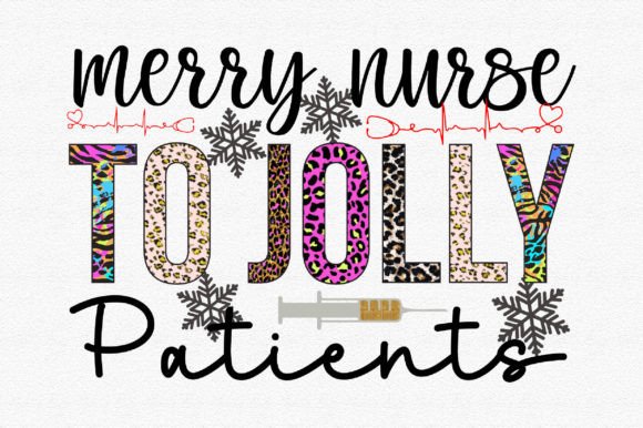 Merry Nurse Graphics for Crafts Branding