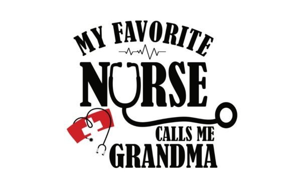 Nurse Grandma Graphics for Crafts & Blogs