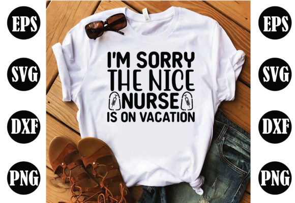 Nurse Vacation Graphics for Crafts & Blogs