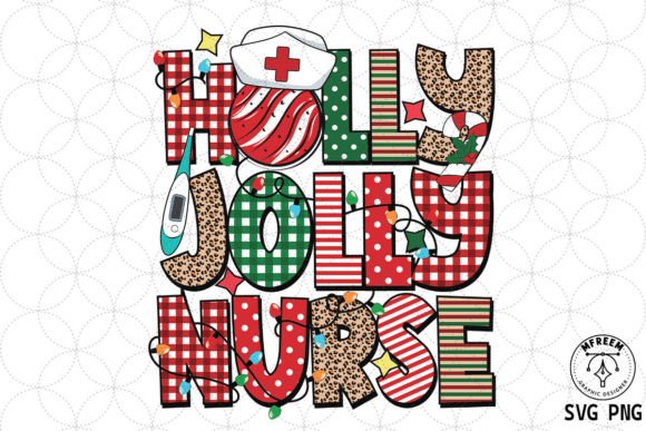 Reviewing Holly Jolly Nurse Christmas Sublimation
