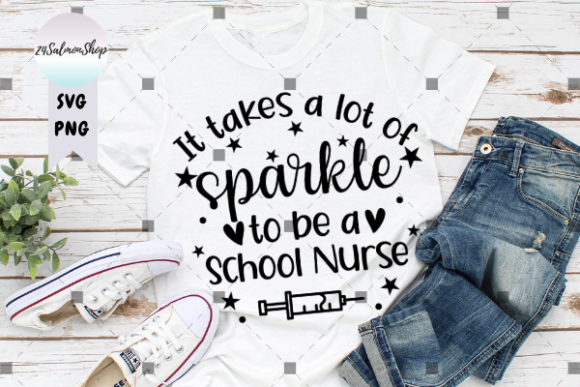 Sparkle School Nurse Graphics for Crafts